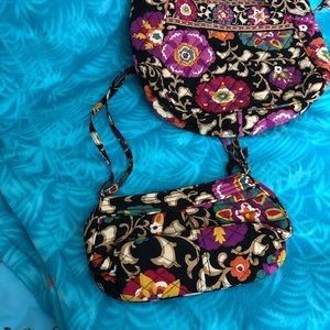 Vera Bradley tote and mini bag
